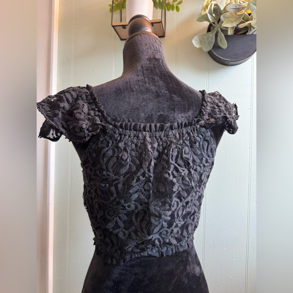 Abercrombie & Fitch Black Lace Blouse